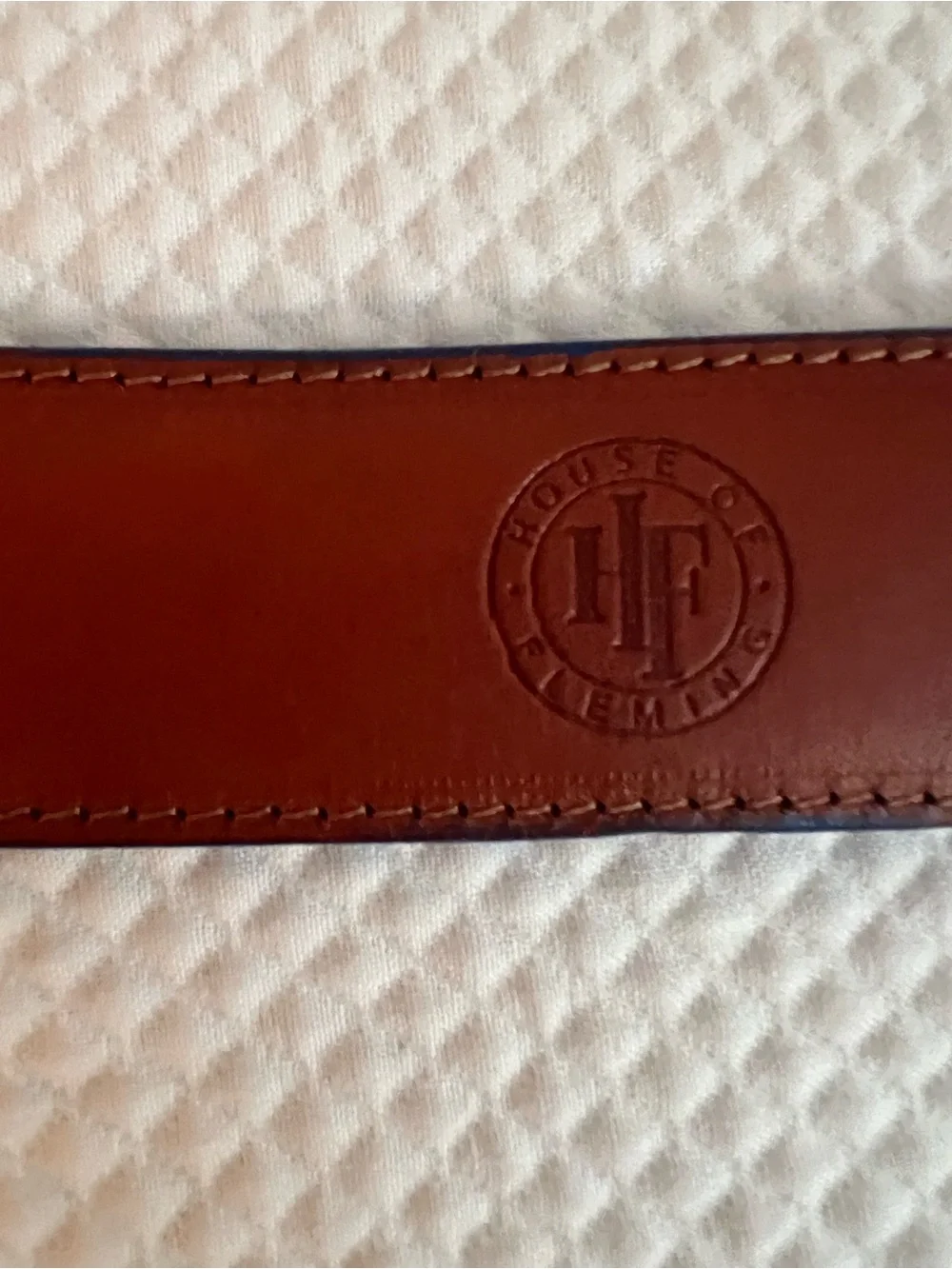 💚House Of Fleming Genuine Alligator Belt (44
